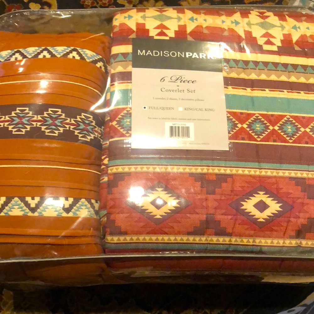 6 piece Coverlet Set